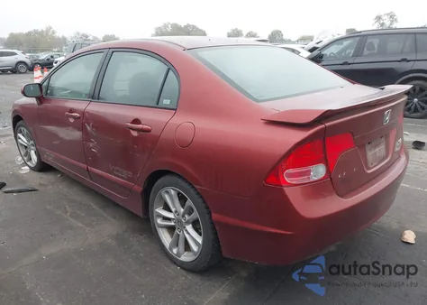 2007 Honda Civic Si z USA, uszkodzony, nr VIN 2HGFA555X7H709177